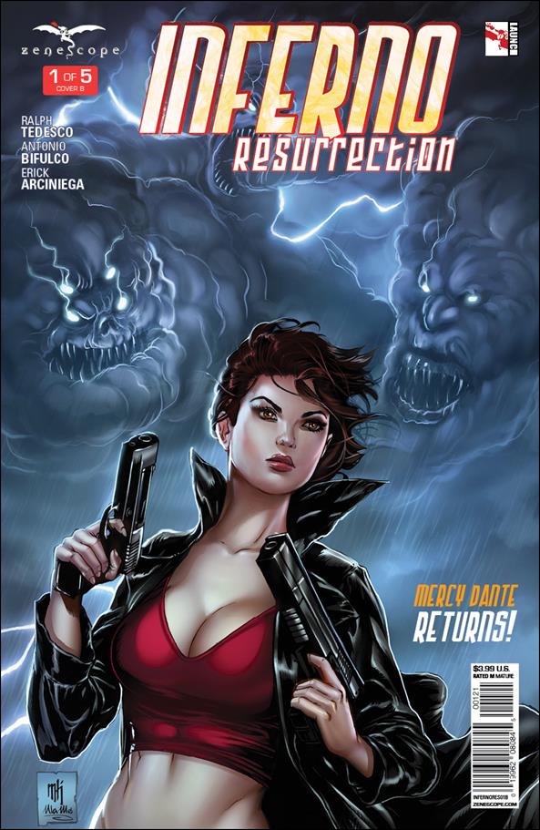 Inferno: Resurrection issue 1-B Mike Krome Cover