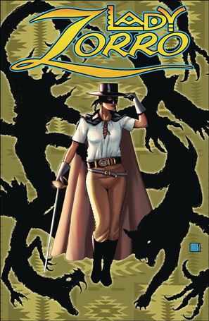 Lady Zorro (2020) issue 1-C Mike Wolfer Pulp Cover 1/350