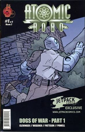 Atomic Robo: Dogs of War issue 1-C Jetpack Comics Cover 1/1000