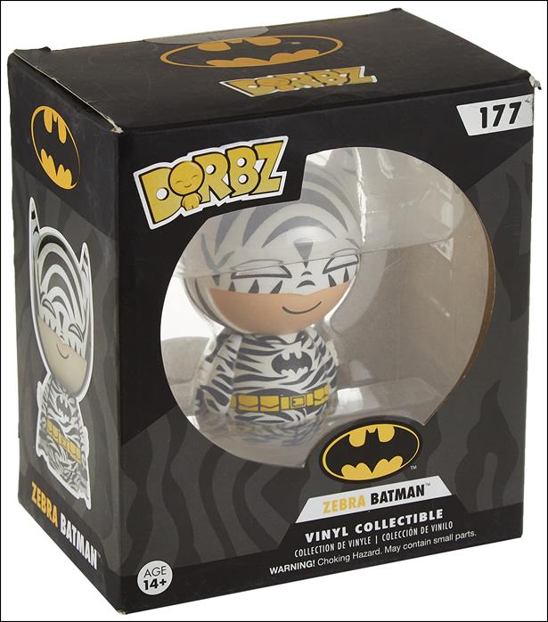 Dorbz figure 177 Zebra Batman 