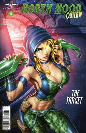 Robyn Hood: Outlaw issue 6-C Jason Cardy Cover