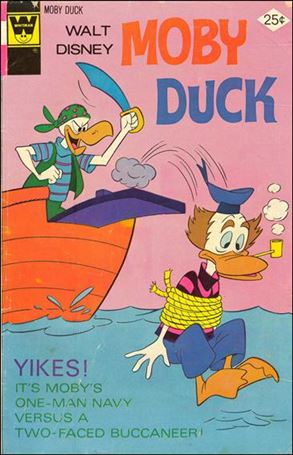 Walt Disney Moby Duck issue 21-B Whitman Cover