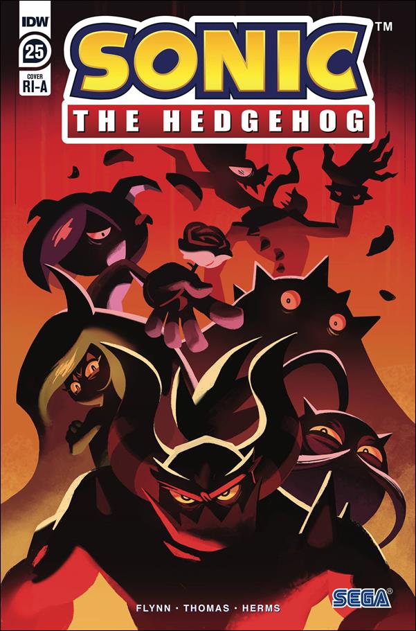 Sonic the Hedgehog (2018) issue 25-C Nathalie Fourdraine 1:10 Cover