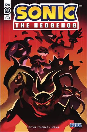 Sonic the Hedgehog (2018) issue 25-C Nathalie Fourdraine 1:10 Cover