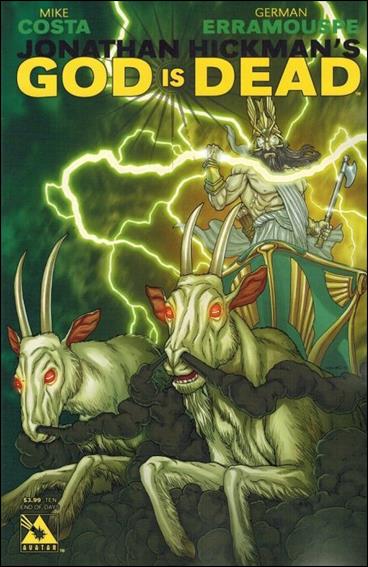 God is Dead issue 10-C End of Days Cover