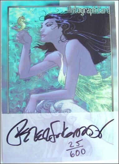Michael Turner's Fathom (Autograph Subset) card nn-P Steige Peter Steigerwald 1/600