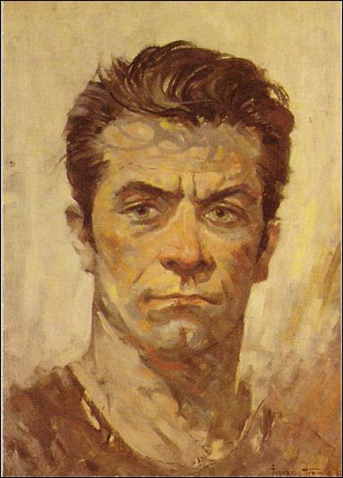 Frazetta (Base Set) card 2 Self Portrait