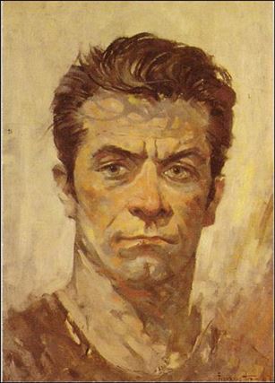 Frazetta (Base Set) card 2 Self Portrait