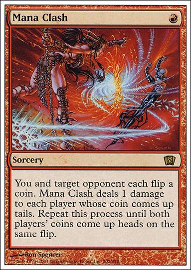 Magic the Gathering: 8th Edition (Base Set) card 202 Mana Clash