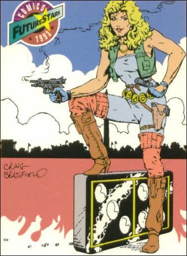 Comics FutureStars (Base Set) card 32 Dominoe
