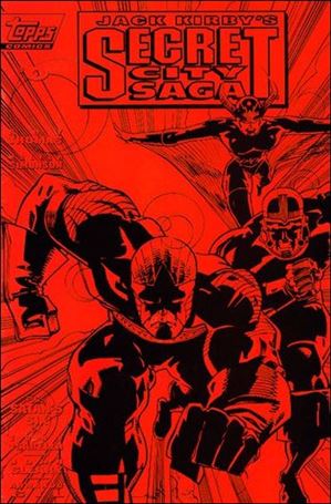Jack Kirby's Secret City Saga issue 0-C Red Cover