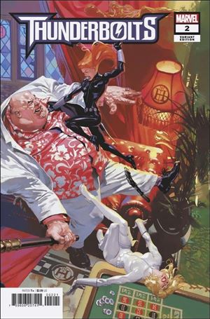Thunderbolts (2023) issue 2-B Josemaria Casanovas Connecting Cover