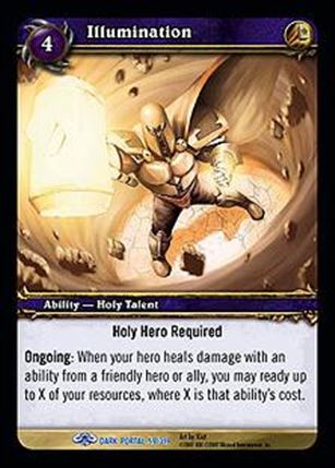 World of Warcraft: Through the Dark Portal (Base Set) card 59 Illumination