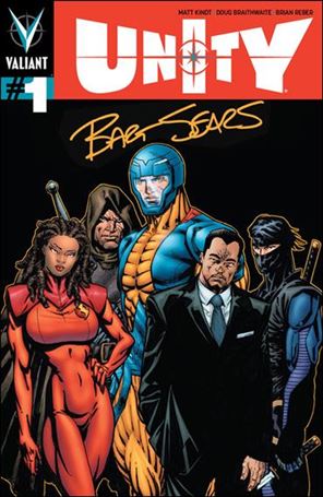 Unity (2013) issue 1-J Bart Sears 1:30 Signature Series Cover
