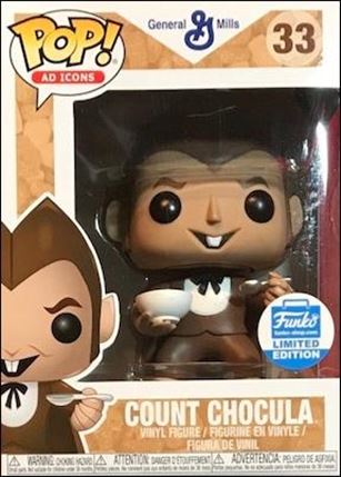 POP! Ad Icons figure 33 Count Chocula Funko Shop Exclusive