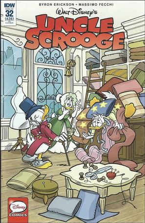 Uncle Scrooge (2015) issue 32-C Marco Mazzarello 1:10 Cover