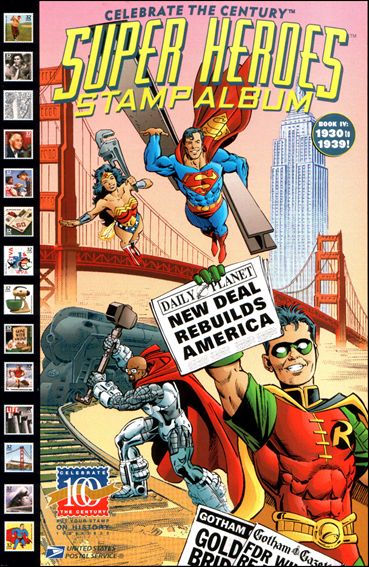 Super Heroes Stamp Album issue 4