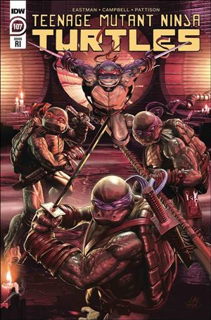 Teenage Mutant Ninja Turtles (2011) issue 107-C Alex McArdell 1:10 Cover