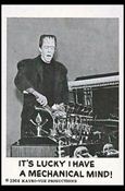 Munsters (Base Set) card 38 It's Lucky I Have a Mechanical Mind!