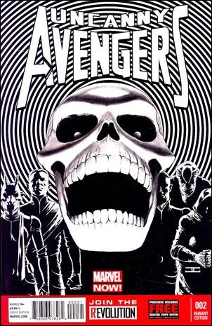 Uncanny Avengers (2012) issue 2-C John Cassaday 1:200 Sketch Cover
