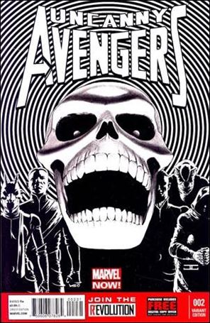 Uncanny Avengers (2012) issue 2-C John Cassaday 1:200 Sketch Cover
