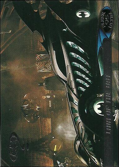 Batman Forever Fleer Ultra (Base Set) card 35 Lair of the Bat