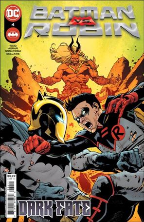Batman vs Robin issue 4 Mahmud Asrar Cover