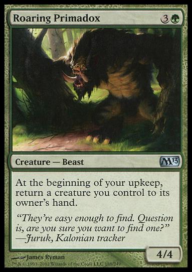 Magic the Gathering: 2013 Core Set (Base Set) card 188 Roaring Primadox