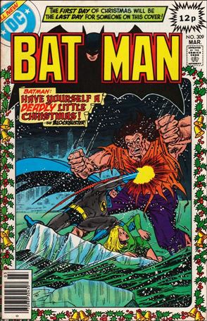 Batman (1940) issue 309-B UK Price Cover