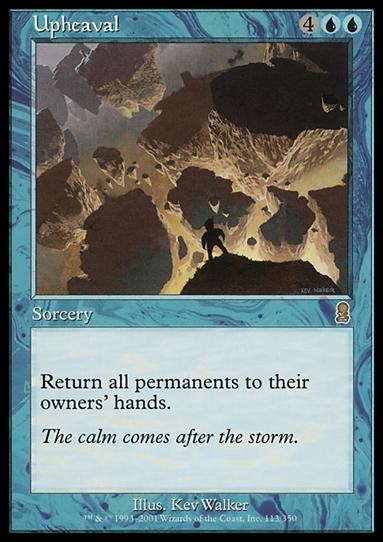 Magic the Gathering: Odyssey (Base Set) card 113 Upheaval