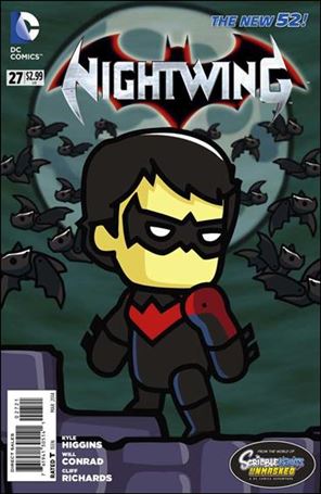 Nightwing (2011) issue 27-B Jon Katz 1:25 Scribblenauts Cover