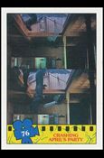 Teenage Mutant Ninja Turtles Movie (Base Set) card 76 Crashing April's Party
