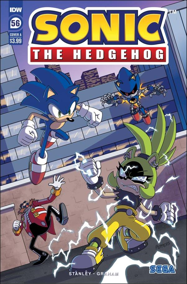 Sonic the Hedgehog (2018) issue 56 Jamal Peppers Cover