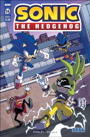 Sonic the Hedgehog (2018) issue 56 Jamal Peppers Cover