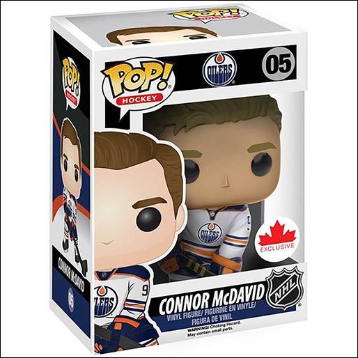 Pop! Hockey figure 5-B Connor McDavid (Away Jersey)