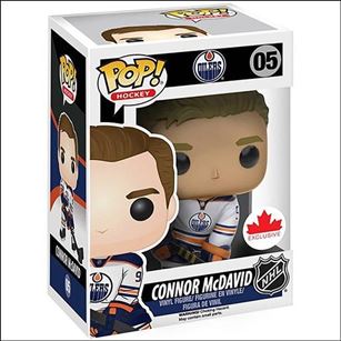 Pop! Hockey figure 5-B Connor McDavid (Away Jersey)