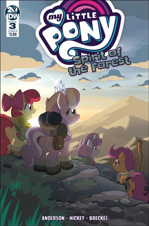My Little Pony: Spirit of the Forest issue 3-B Tony Fleecs Cover