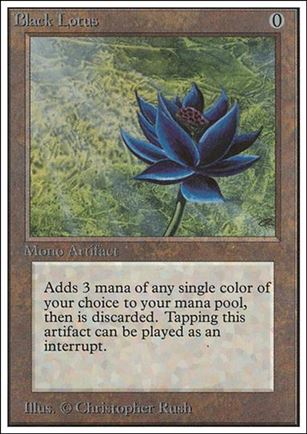 Magic the Gathering: Unlimited (Base Set) card 233 Black Lotus
