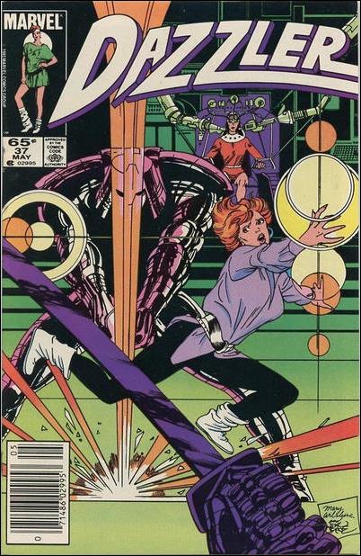 Dazzler (1981) issue 37-B Newsstand Cover