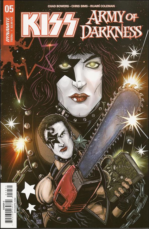 KISS / Army of Darkness issue 5-C Ken Haeser Cover