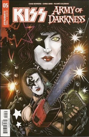 KISS / Army of Darkness issue 5-C Ken Haeser Cover