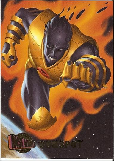 Marvel Ultra: Onslaught (Base Set) card 38 Sunspot