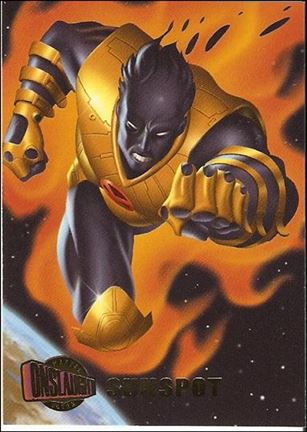 Marvel Ultra: Onslaught (Base Set) card 38 Sunspot