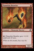 Magic the Gathering: Duel Decks: Jace vs. Chandra (Base Set) card 35 Flamekin Brawler