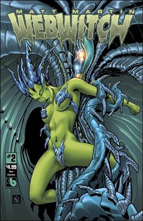 Webwitch (2015) issue 2-C Alien Seduction Cover