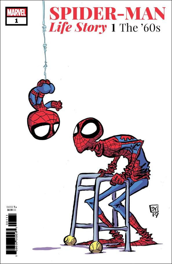 Spider-Man: Life Story issue 1-B Skottie Young Cover