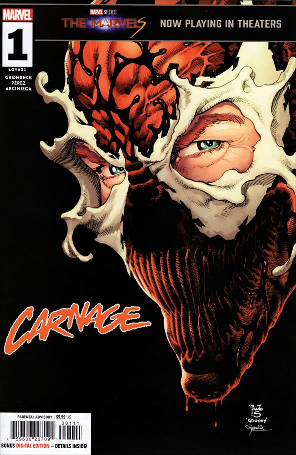 Carnage (2023) issue 1 Paulo Siqueira Cover