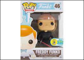 Pop! Funko - Freddy Funko figure 46 Freddy Funko (Kylo Ren) SDCC 1/400