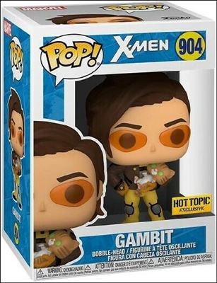 POP! Marvel figure 904 Gambit Hot Topic Exclusive