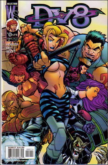 DV8 issue 0-B Ed McGuinness Cover